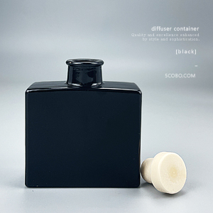 100Ml 레믹 디퓨저용기 + 캡Set - 블랙]